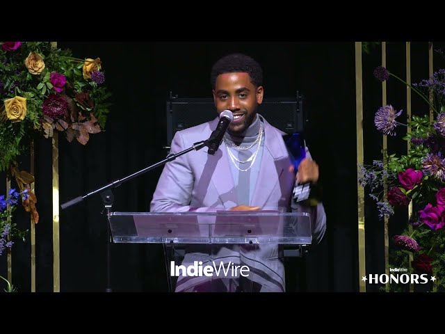 IndieWire Honors - Jharrel Jerome Accepts the Performance Award