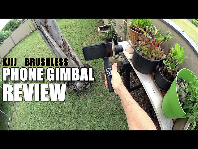 XJJJ MOBILE PHONE GIMBAL Review - [UnBox, Inspection, Setup & Outdoor Test]