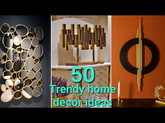 50 innovative way to decorate your home | modern wall decor trends | Craft Angel