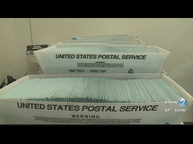 Office of Elections begins mailing out Oahu general election ballots
