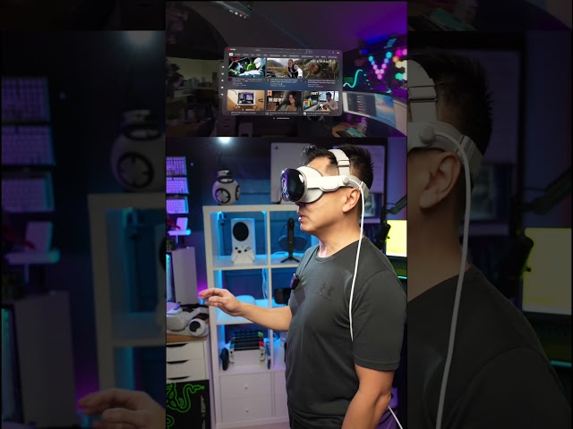 PART 2 - We don’t need YouTube Official app for Vision Pro. ​⁠  #visionpro #vr #techreviews