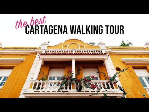 The Best Cartagena Walking Tour | Colombia Travel Vlog