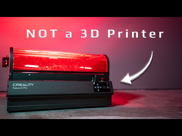 Creality's Next Big Thing ISN'T a 3D Printer - Falcon 2 Pro v.s. xTool S1