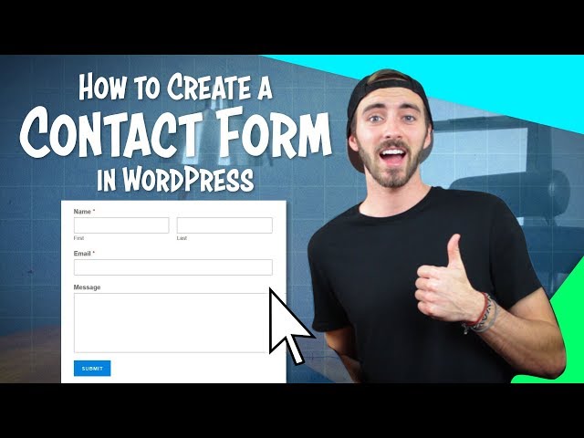 How to Create a Contact Form in WordPress | For FREE!