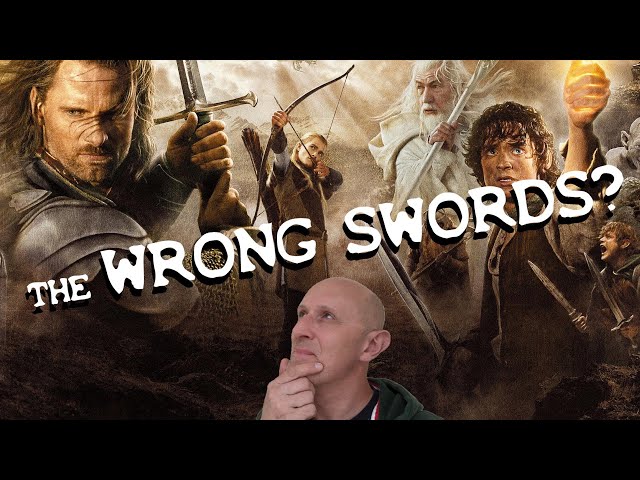 Are Tolkien's Lord of the Rings Movies & Series using the WRONG WEAPONS?