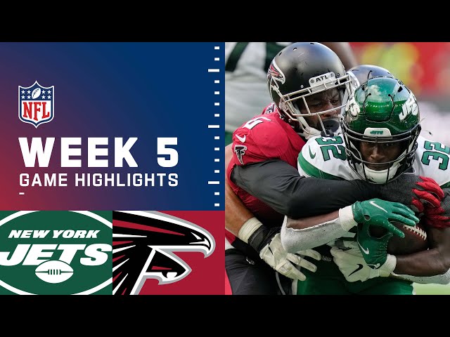 Jets vs. Falcons Week 5 Highlights | NFL 2021