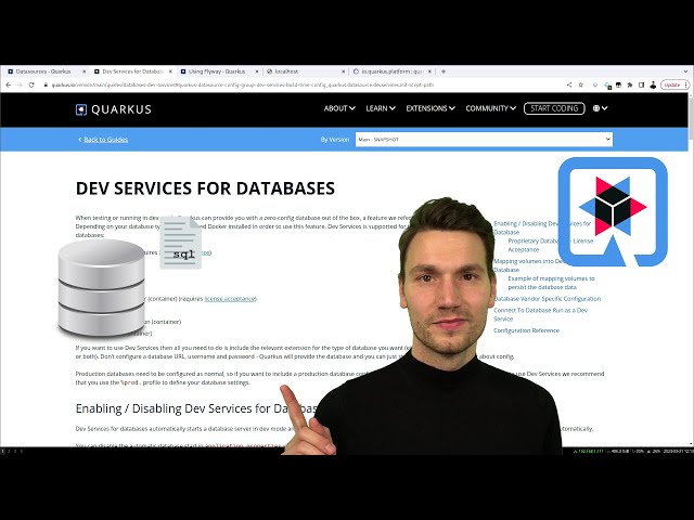 How to Init Databases With Quarkus