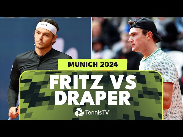 Taylor Fritz vs Jack Draper Highlights | Munich 2024