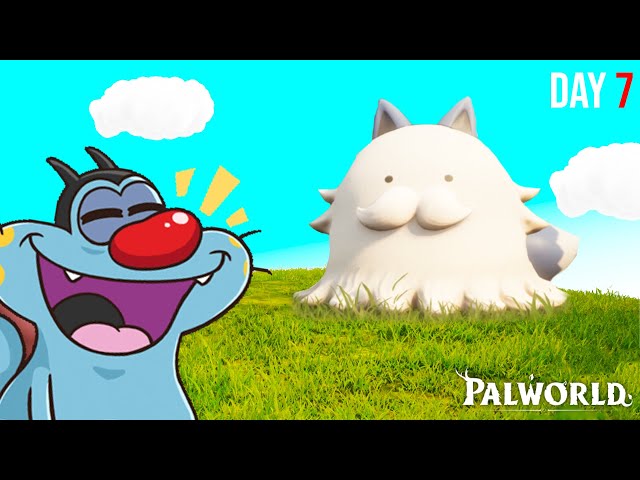 I Found The MOST Strongest Pal in Palworld with OGGY & JACK #7