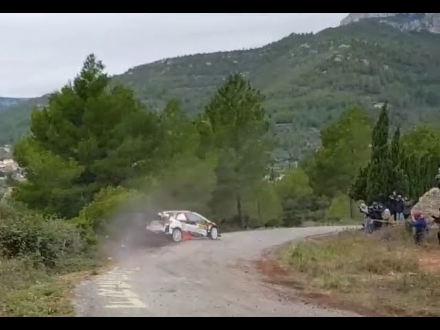 Oops Moment Jari Matti Latvala Toyota Yaris WRC RallyRACC Catalunya 2018 by Ouhla lui