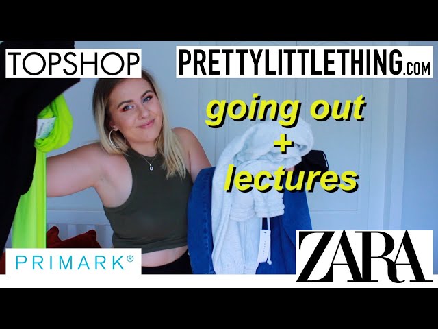 HUGE university/freshers clothes haul | going out & lecture outfits
