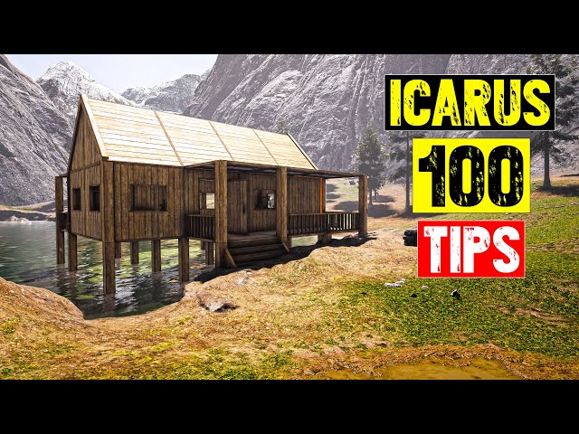 Icarus - 100 Tips and Tricks - The Ultimate Guide from Start to Finish
