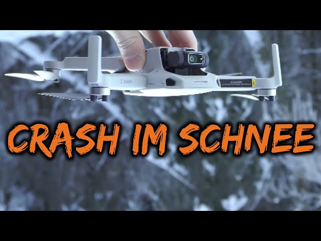 DJI Mini 2 deutsch Crash im Schnee ! Flugverhalten im Winter. Tips und Zubehör für den Winter !
