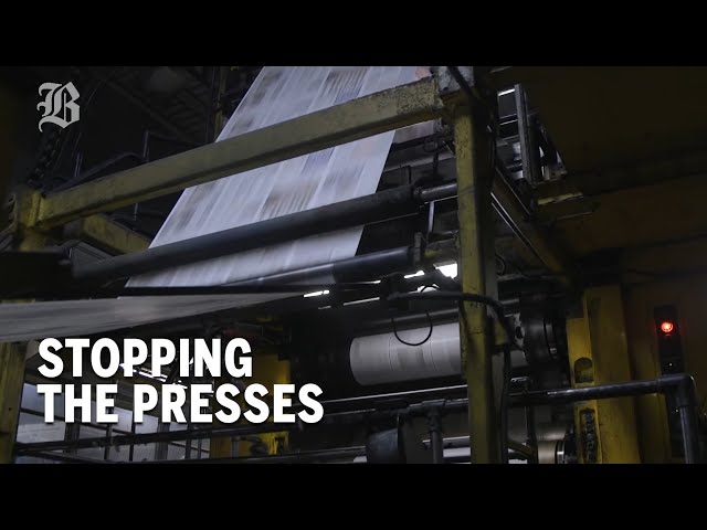 The Globe’s Dorchester printing plant goes dark | Boston Globe