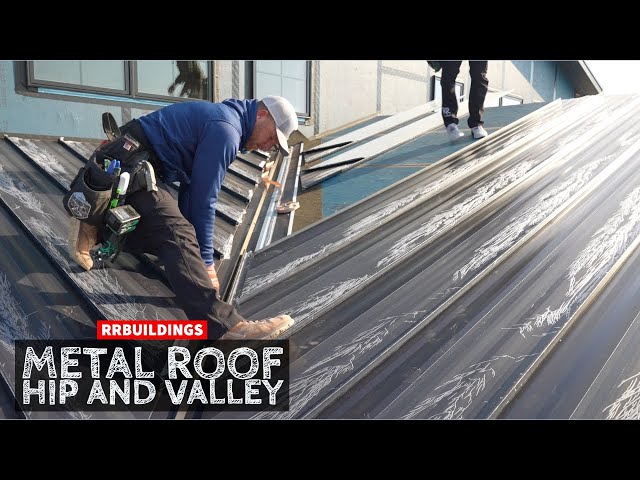 Standing seam Metal Roof Hip and Valley Details; Barndo 30 Part 1