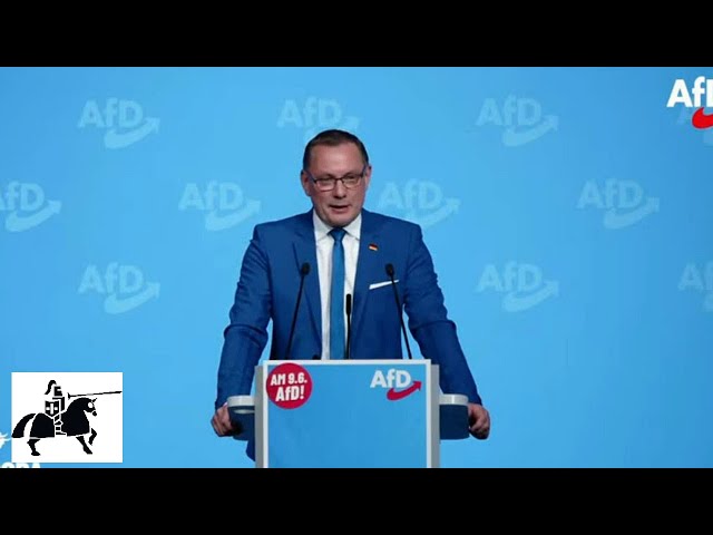 EU-Wahl: Chrupalla beschwört EINIGKEIT der AfD und bedankt sich bei Maximilian Krah
