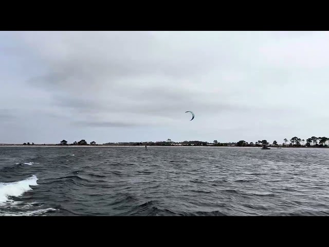 Kite surfer near Panama City