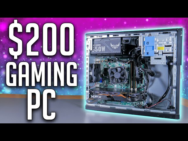 I Built a $200 Gaming PC in 2022...