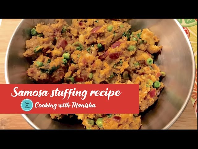 Samosa filling recipe | How to make street style tasty samosa stuffing at home | #samosarecipe