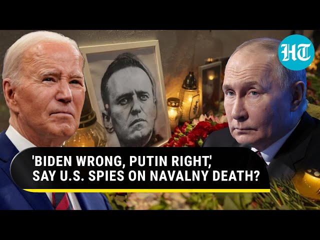 Biden Contradicted By US Spy Agencies On Navalny Death: 'Putin Probably Did Not Order...' | Russia