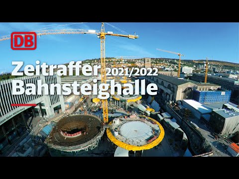 Webcam-Zeitraffer 2021/2022 | Bahnprojekt Stuttgart–Ulm