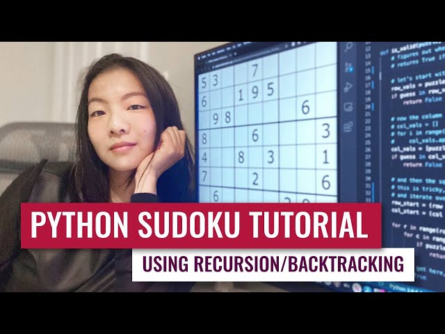 Coding a Sudoku solver in Python using recursion/backtracking