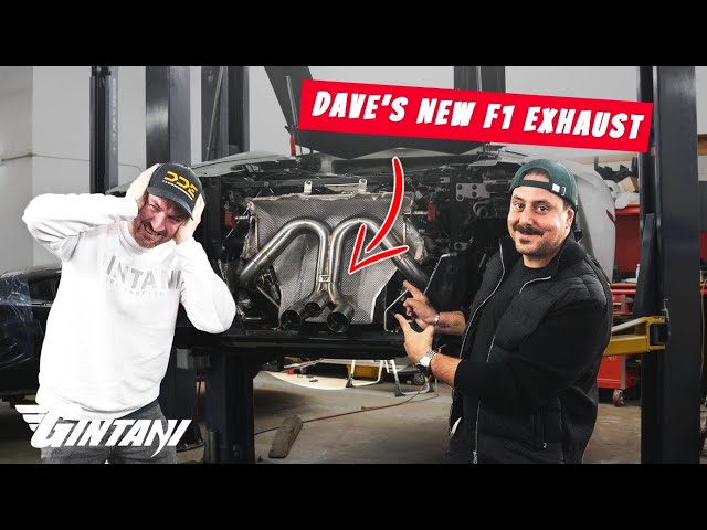 SUPRISING DDE DAVE WITH A NEW EXHAUST! ft. @DailyDrivenExotics
