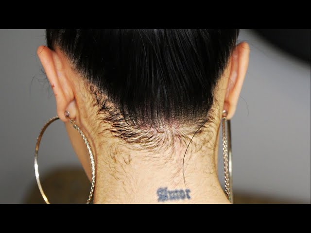 How to Remove Hair from the Back of your Neck and STOP Looking like Chewbacca!
