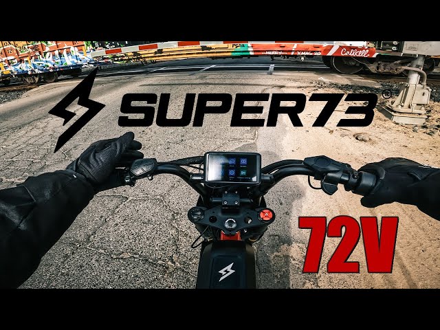 Super73 72v Build // First Ride CHECK ENGINE LIGHT!