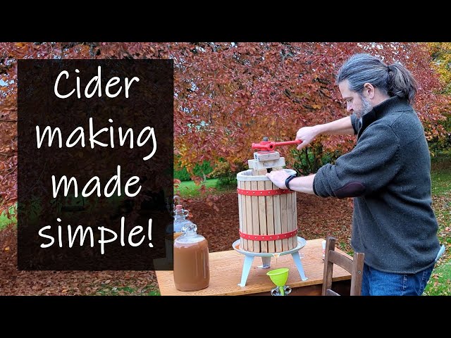 Hard cider is really easy to make and tastes amazing.