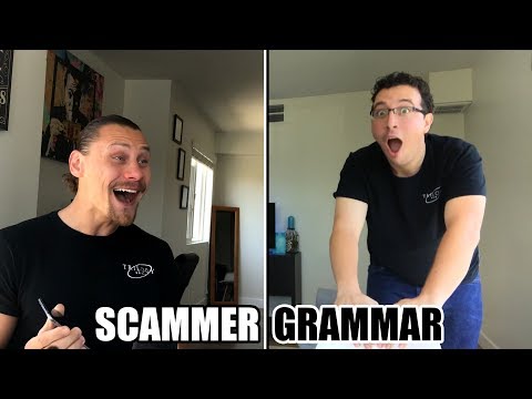 Scammer Grammar