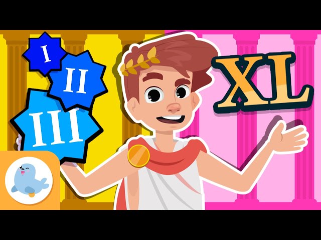 📝 ROMAN NUMERALS for Kids 🏛 Compilation