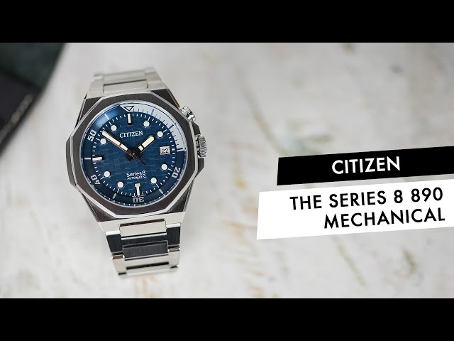 REVIEW: Citizen Goes Sporty With the new Series 8 890 Mechanical Model