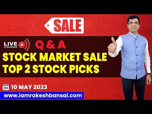 Stock Market Sale II #livestream #stockmarket #sale