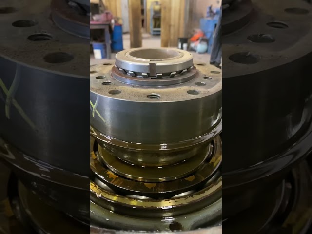 Disassembly of a 150 HP US Vertical Hollow Shaft Motor
