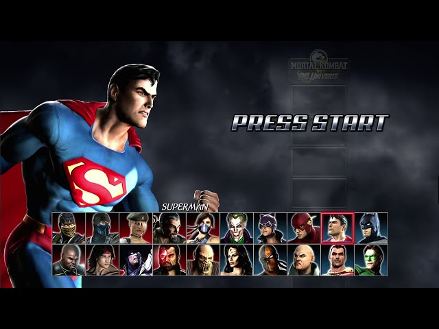 Mortal Kombat vs DC Universe - Arcade mode as Superman
