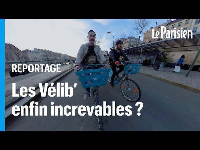 On a testé les Vélib’ increvables qui pourraient débarquer dans les rues de Paris