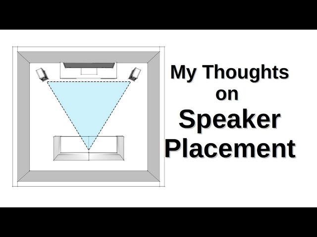 My Thoughts on Speaker Placement