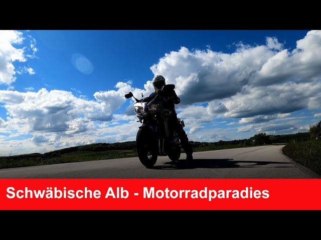 Schwäbische Alb - Motorradparadies (4K) - mit der YAMAHA FZS1000