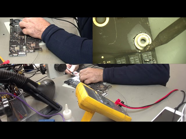 MacBook Air 13 2015 820 00165 No Power Non si Accende Logic Board Repair