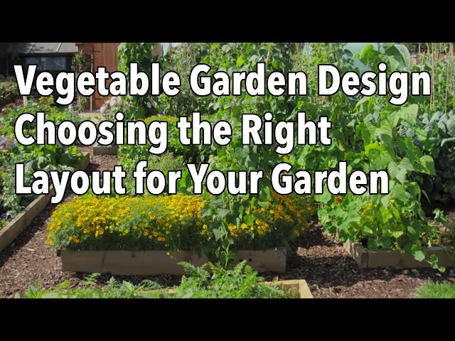 Vegetable Garden Design - Choosing the Right Layout for Your Garden