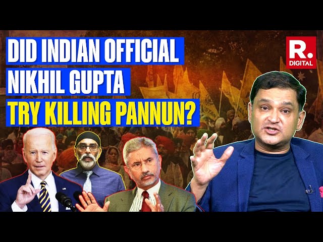 U.S. blames Indian official for plot against Gurpatwant Singh Pannun