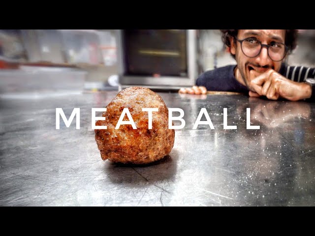 Can I Make The Perfect Meatball ?