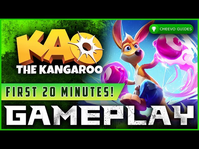 Kao The Kangaroo - 4K Gameplay (First 20 Minutes | Xbox Series X)