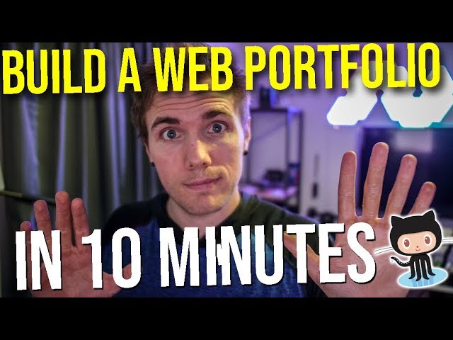 How to Create & Host a Portfolio in 10 minutes with Github pages! #grindreelwhat