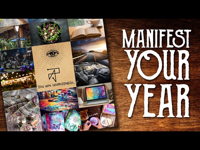 Manifest Your Year - Vision Board & Sigil Magic  for 2024 - Magical Crafting