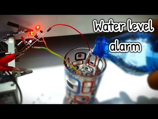 Fun Electronic Projects For beginners ( Water level indicator + alarm with C945 transistor)