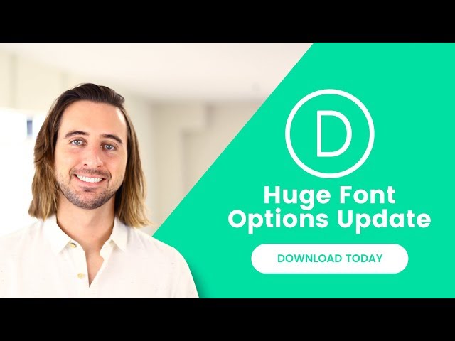 Divi Feature Update! Huge Font Options Overhaul, Better Heading Controls and Countless More Text Opt