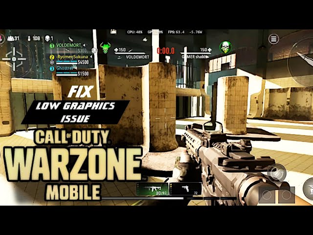 How to fix Warzone mobile low graphics, lags and high ping issues India server