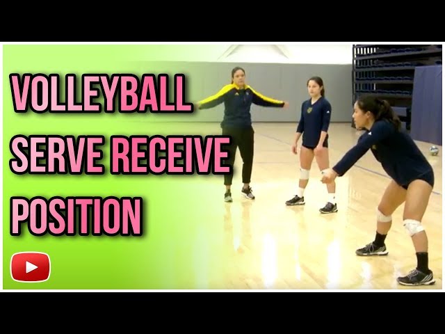 Inside Volleyball Practice: Small Group Training Sessions  - Serve Receive Position